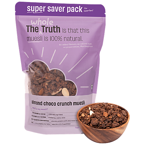 Buy The Whole Truth Breakfast Muesli Almond Choco Crunch, Super Saver