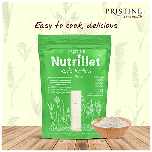 PRISTINE Nutrillet Kodo Millet Flour, 500 g Pouch