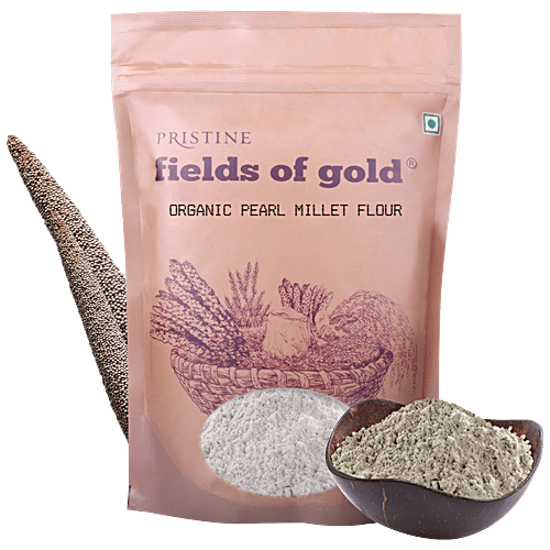 Buy PRISTINE Fields Of Gold Organic Pearl Millet Flour Online at Best