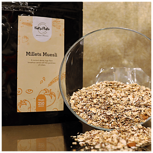 Buy Nutriplate India Millets Muesli Rich In Fibre Online at Best