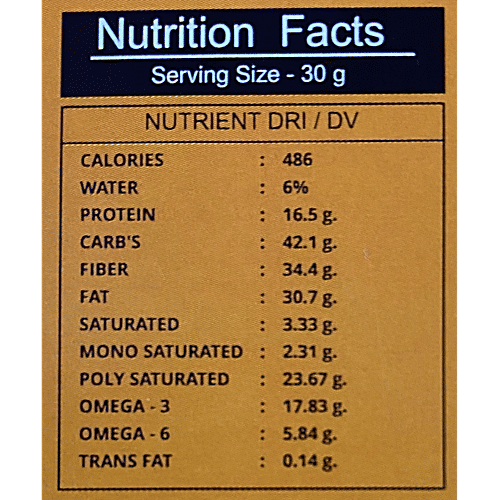 Buy Nutriplate India Chia Seeds Rich In Fibre, Protein Online at Best