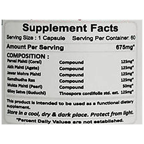 Buy Ayurveda Coral Calcium Complex Capsules Online at Best Price