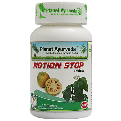 Planet Ayurveda Motion Stop Tablets, 120 pcs  