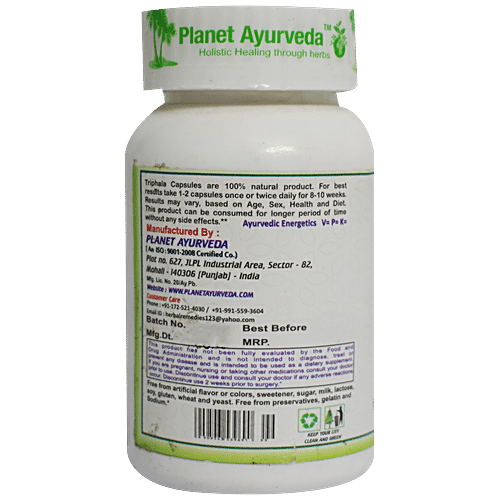 Buy Ayurveda Triphala Capsules Online at Best Price of Rs 1350