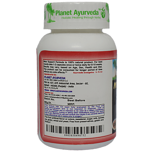Buy Ayurveda Male Support Formula Capsules Online at Best Price