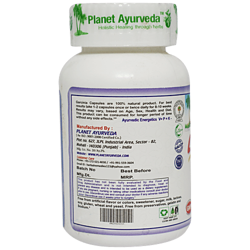 Buy Ayurveda Garcinia Capsules Online at Best Price of Rs 1350