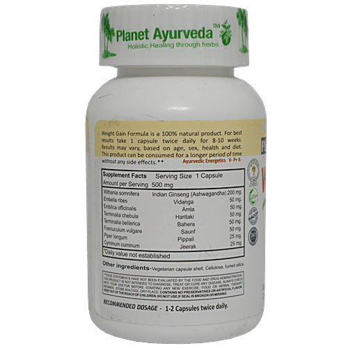 Buy Ayurveda Weight Gain Formula Capsules Online at Best Price