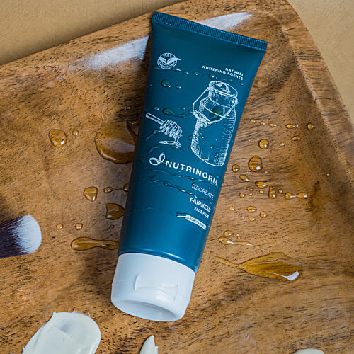 Nutrinorm Recreate Fairness Face Pack - With Honey & Milk, 100 ml