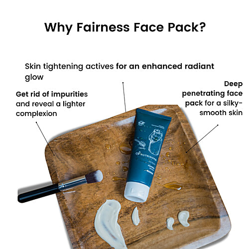 Nutrinorm Recreate Fairness Face Pack - With Honey & Milk, 100 ml