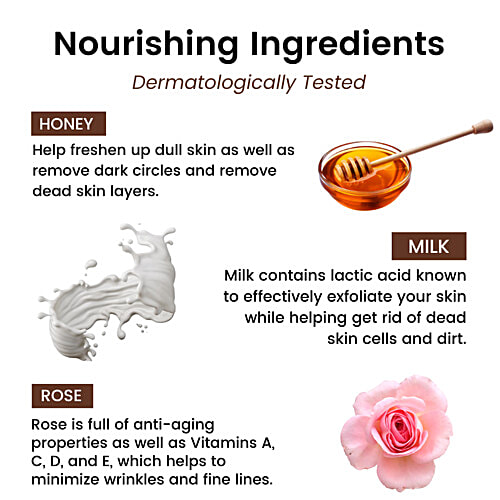 Nutrinorm Recreate Fairness Face Pack - With Honey & Milk, 100 ml