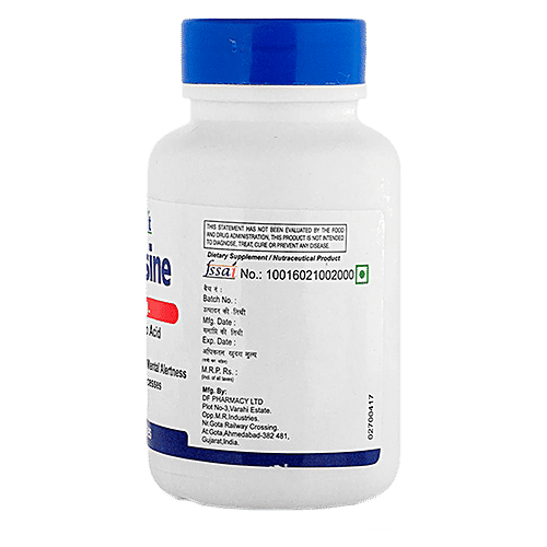 Healthvit L-Tyrosine 550 mg Capsules - Form Amino Acid, 60 pcs  