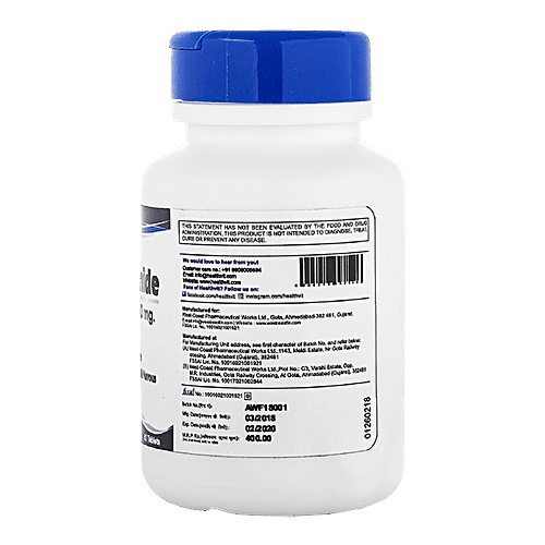 Buy Healthvit Niacinamide Vitamin B3 50 mg Tablets Online at Best Price