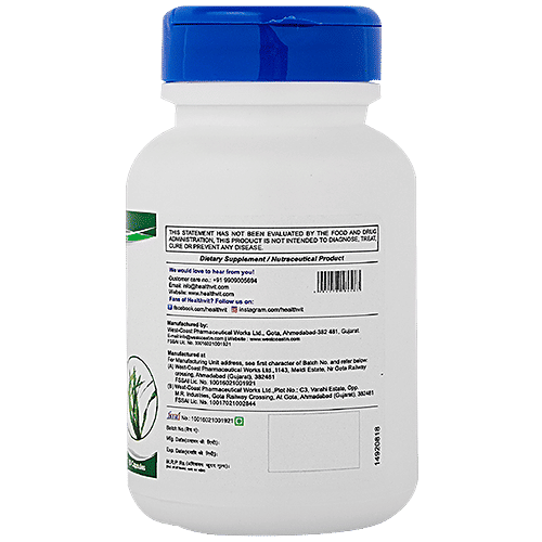 Healthvit Kelp Capsule - Supports Healthy Thyroid Functions, 60 pcs