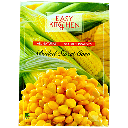 Easy Kitchen Boiled Sweet Corn - Natural, No Preservatives, 325 g