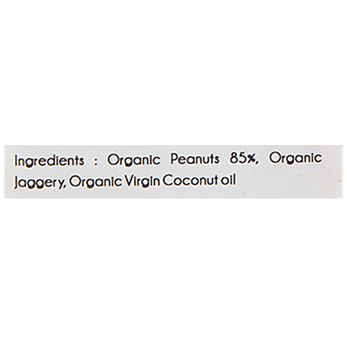 Buy Praakritik Organic Peanut Butter Jaggery Sweetened, Cholesterol