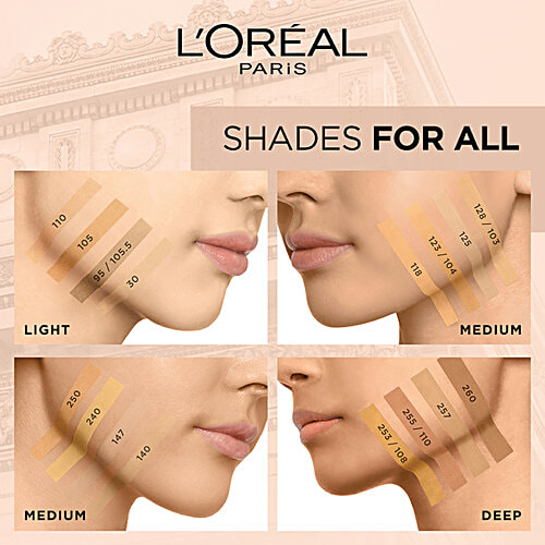 L'Oreal Paris Liquid Foundation - Infallible 24H Matte Cover, 35 ml 123 Natural Vanilla 