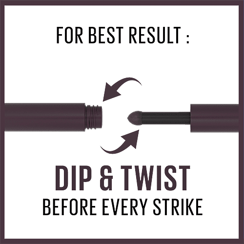 Maybelline New York Color Strike Eyeshadow Pen - Matte Finish With No Fallout, 0.36 g Crave