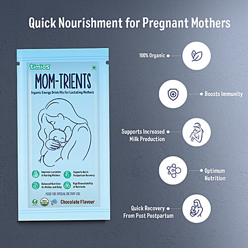 Buy Timios MomTrient Organic Energy Bars For Lactating Mothers
