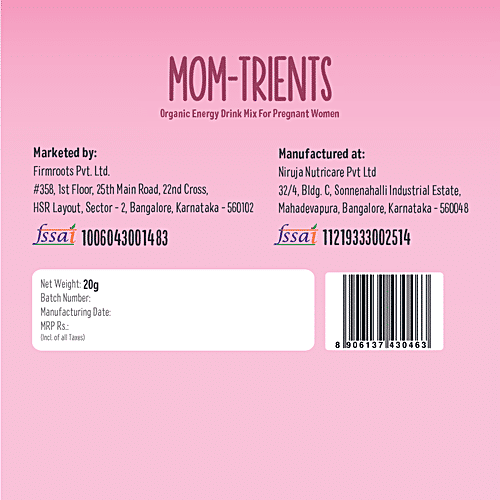 Buy Timios Organic Energy Drink MomTrient For Pregnant Mothers