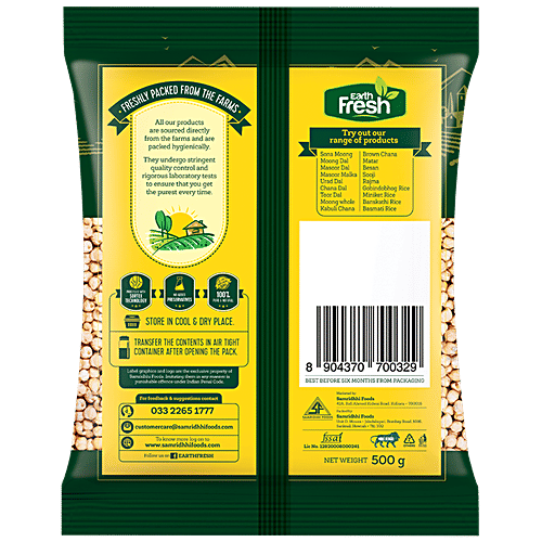 Earth Fresh Kabuli Chana, 500 g