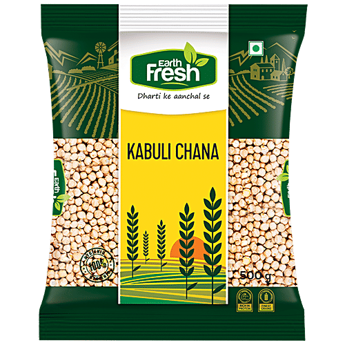 Earth Fresh Kabuli Chana, 500 g