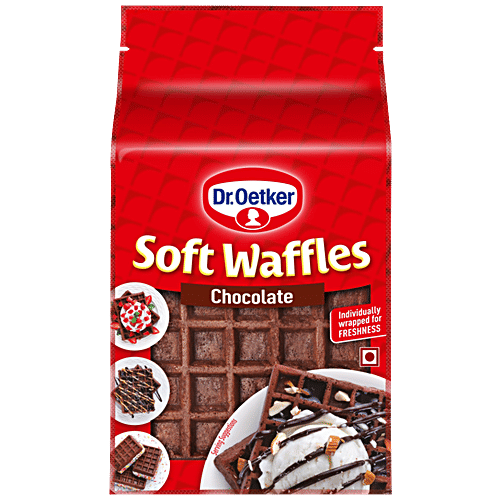 Buy Dr. Oetker Soft Waffles Chocolate, Ready To Use Online at Best