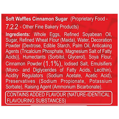 Dr.Oetker Soft Waffles - Cinnamon Sugar, Ready To Use, 250 g