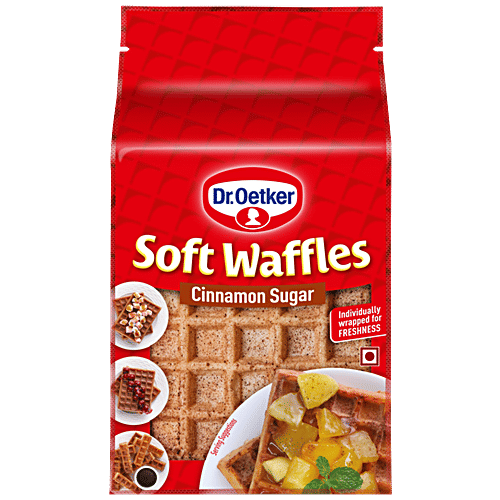 Dr.Oetker Soft Waffles - Cinnamon Sugar, Ready To Use, 250 g