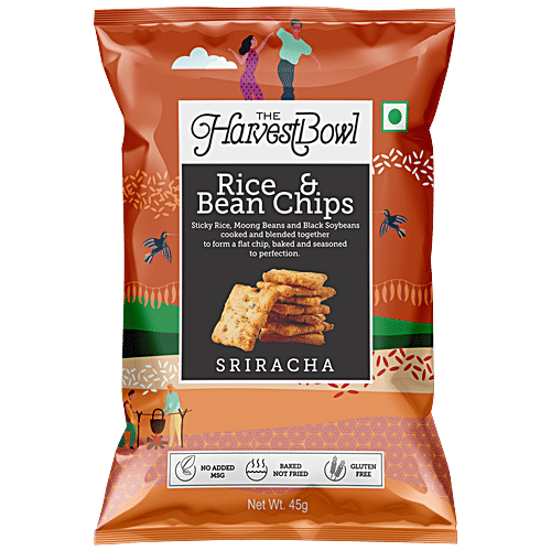 Buy The Harvest Bowl Rice & Bean chips Sriracha Online at Best Price of Rs 99 bigbasket