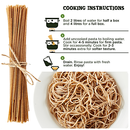 Buy Long&Short High Fibre Pasta With Multigrain, Whole Wheat, Energy