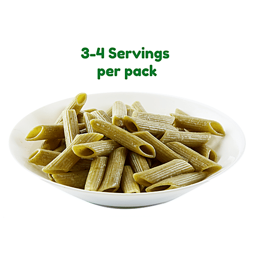 Buy Long&Short Veggie Pasta With Spinach, High In Fibre, Whole Wheat