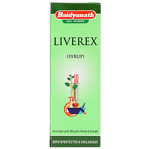 Buy Baidyanath Jhansi Liverex Syrup For Smooth Functioning Of The