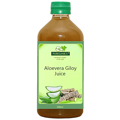 Buy PUREGANICS Giloy Juice 100 Pure Online at Best Price of Rs 300