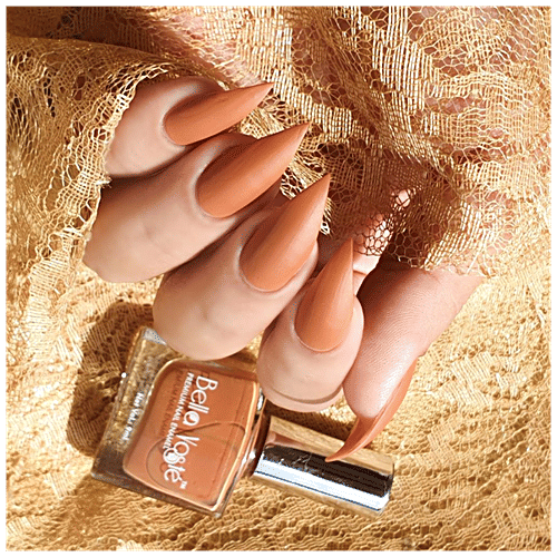 Buy Bella Voste Premium Nail Enamel Nude Matte Paint, NonToxic Online at Best Price of Rs 99