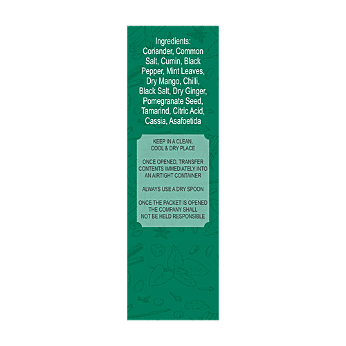 Pari Panipuri Masala Powder - Tangy Flavour, 50 g Box 