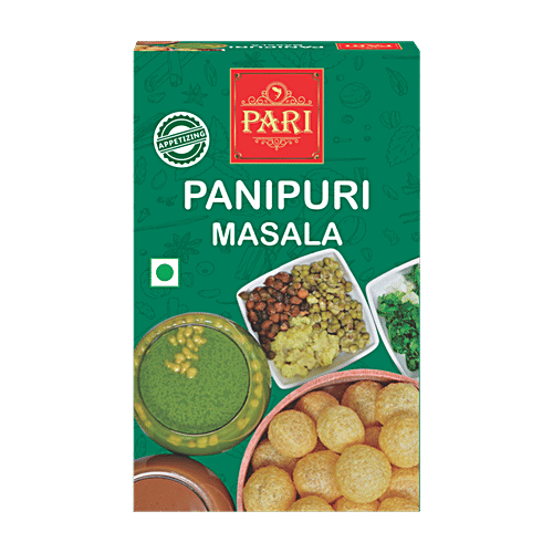Pari Panipuri Masala Powder - Tangy Flavour, 50 g Box 