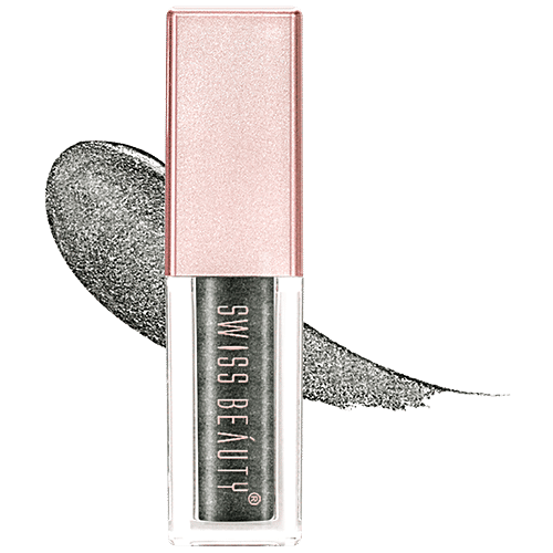 Swiss Beauty Metallic Liquid Eyeshadow, 2.25 ml Molten Midnight 