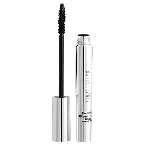 Swiss Beauty Precision Mascara - Thickening Long Lash, 10 ml Black