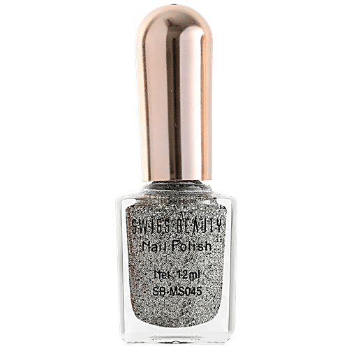 Swiss Beauty Nail Polish - SB-MS045, 12 ml Glitter, Shade-16 