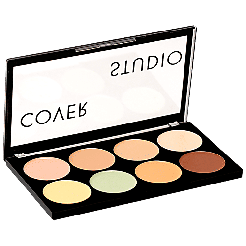 Swiss Beauty Ultra-Base Concealer Palette, 16 g Shade-03 