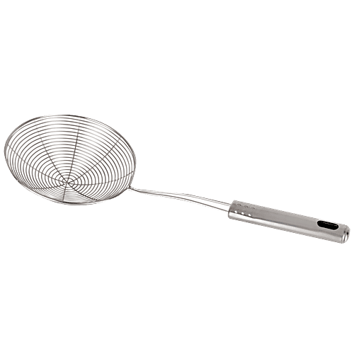 Buy Elephant Strainer Frying Jhara/Zara Steel, 14 cm Online at Best