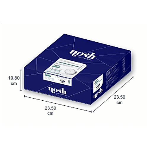 Nosh by Neelam Steel Tri-Ply Tope/Patila With Lid - Induction Base, 17 cm, 1.1 L  