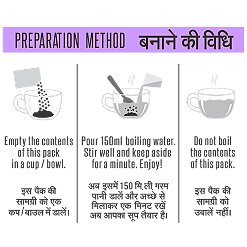 Ching's Secret Manchow Noodles Instant Soup - Real Vegetables, 20 g  