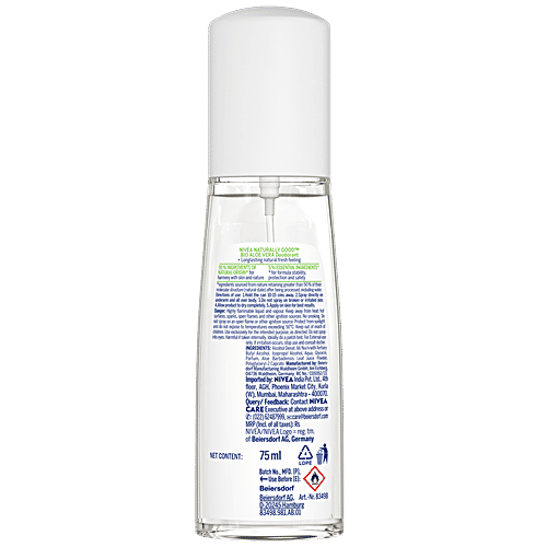 Nivea Naturally Good Deodorant - Bio Aloe Vera With Natural Fresh Skin Feel, 75 ml  