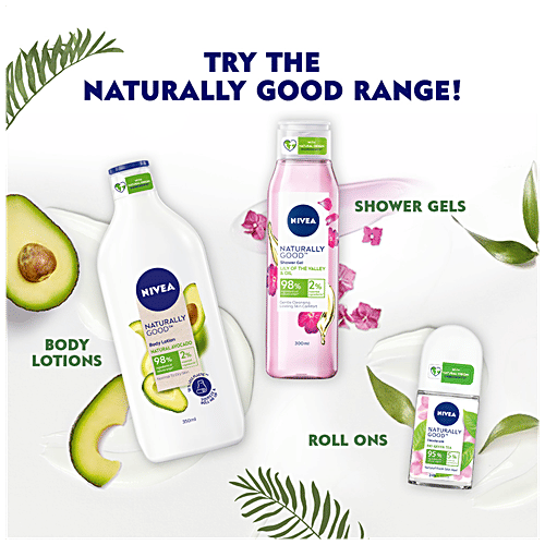 Nivea Naturally Good Deodorant - Bio Aloe Vera With Natural Fresh Skin Feel, 75 ml  