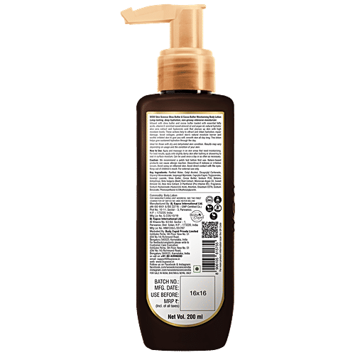 Buy Wow Skin Science Shea Butter & Cocoa Butter Moisturizing Body