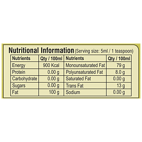 Pure Nutrition  Pure Nutrition Vitals Raw Cold Pressed Olive Oil For Hair & Skin health, Dressing & Sauteing, 250 ml  