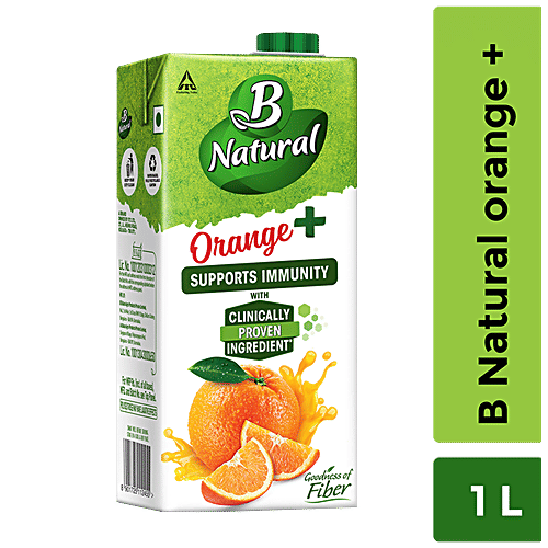 Buy B Natural Orange+ Juice With Green Coffee Extract, Supports
