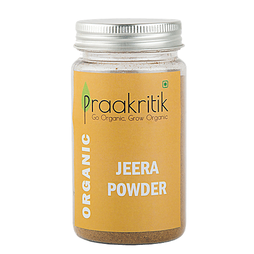 Buy Praakritik Organic Jeera Powder Rich In Vitamin E & Antioxidants