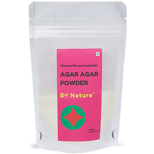 Buy By Nature Agar Agar Vegetarian Gelatin Powder Online at Best